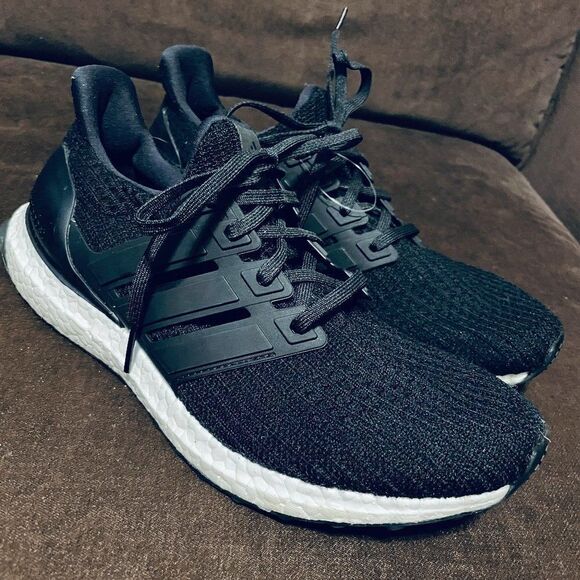 adidas Ultra Boost 4.0 Core Black BB6166 9 US 42 2/3 - Picture 1 of 8